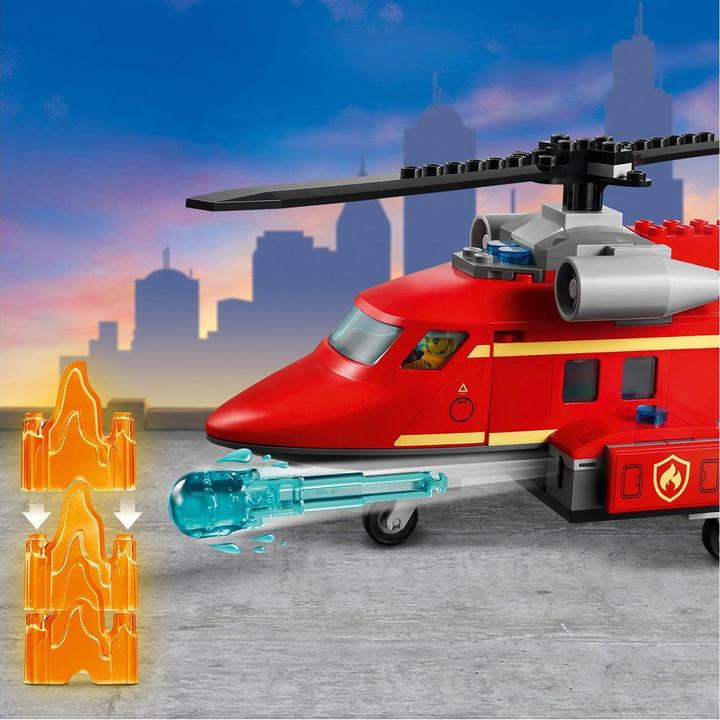 Produktbild LEGO Feuerwehrhubschrauber (60281, LEGO City)