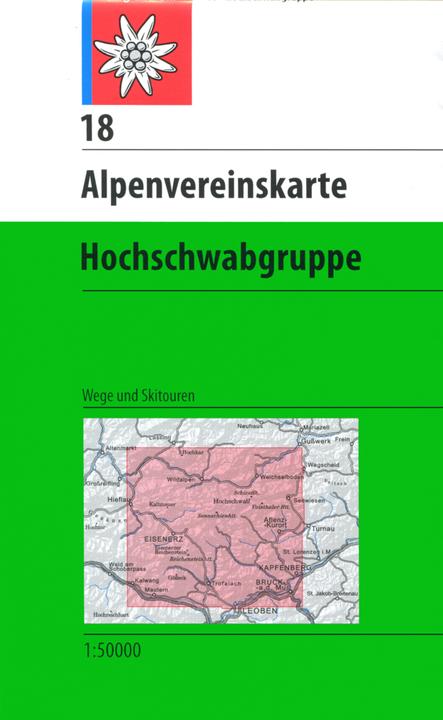 Image du produit Cartes du Club Alpin.18 Groupe de Hochschwab