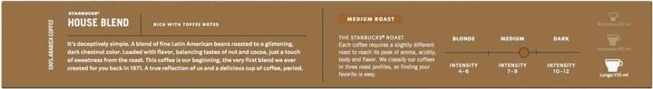 Immagine prodotto Starbucks House Blend by Nespresso Medium Roast (10 x Porta.)