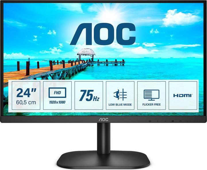 Actual product image AOC 24B2XHM2 (1920 x 1080 pixels, 23.80")