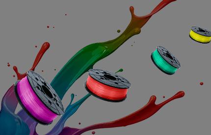 Actual product image XYZprinting Filament (PLA, 1.75 mm, 600 g, Beige)
