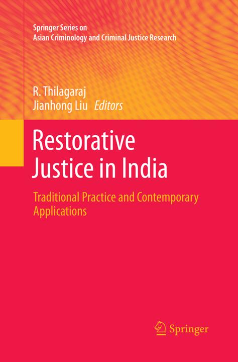 Actual product image Restorative Justice in India (English, Jianhong Liu, R. Thilagaraj, 2018)