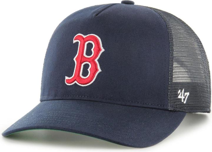 Actual product image 47 Brand Snapback Trucker Cap - HITCH Boston Red Sox navy