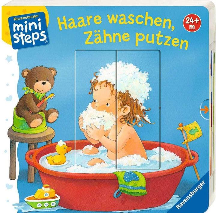 Immagine prodotto Ravensburger Haare waschen, Zähne putzen (Tedesco, Damigella d'latte Katja, Sandra Grimm, 2019)