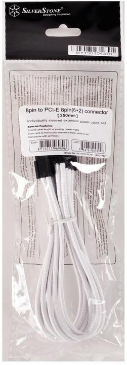 Productafbeelding Silverstone ATX Uitbreiding 8-8(6+2)Pin