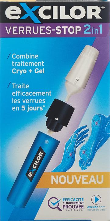 Actual product image Excilor 2 in 1 Wart Stop (Callus removers)