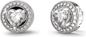Guess Romantic steel earrings M'ama Non M'ama JUBE04669JWRHT/U
