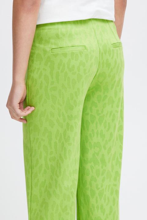 Actual product image Ichi IHKATE LEOPARD JACQUARD WIDE PA 20120655 (M)