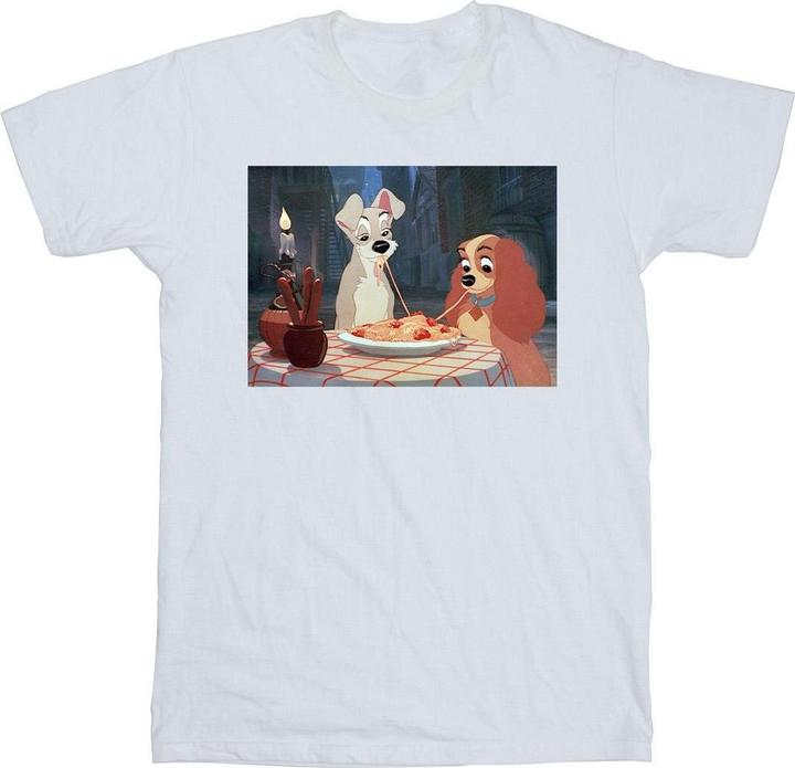 Disney Lady And The Tramp Spaghetti Photo TShirt (XL)