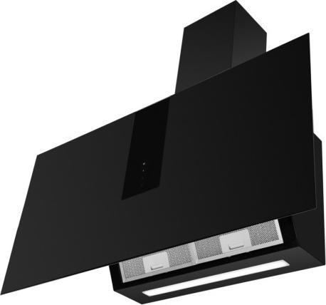 Actual product image Amica Overhead free-standing bonnet KHF 666 600 S WxD 60 x 35 cm black (Wall hood)