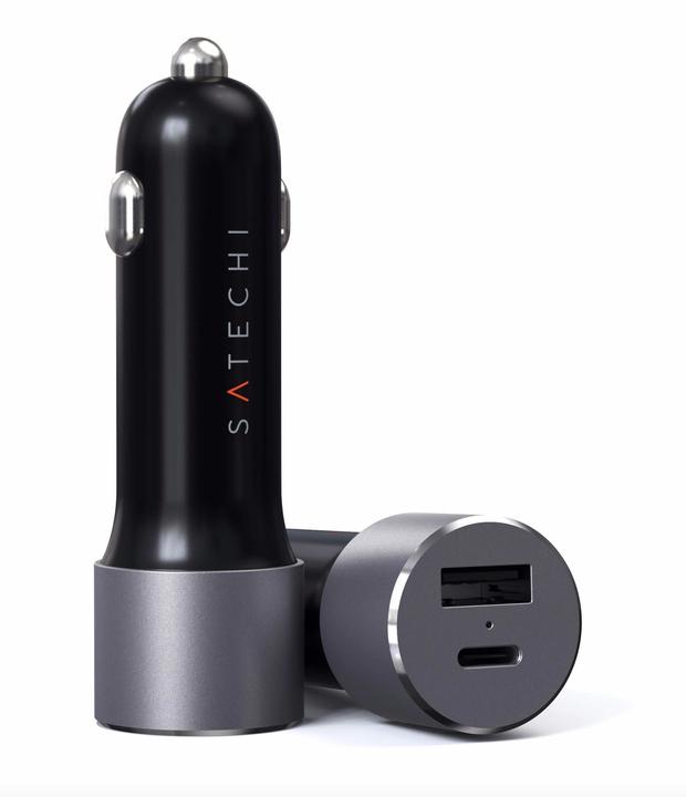 Actual product image Satechi USB Dual Car Charger V2