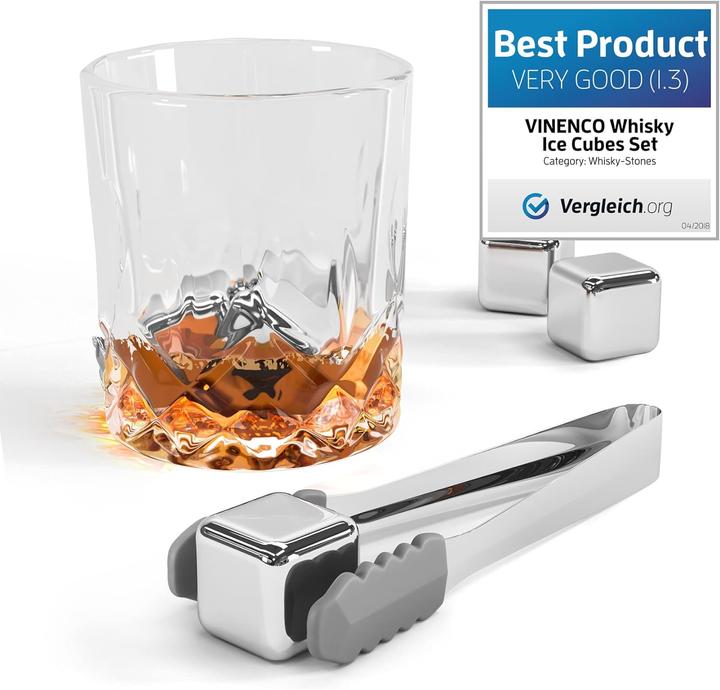 Actual product image Vinenco Whisky Steine Set (Whisky stones)