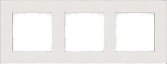 Produktbild Siemens 5TG11130 DELTA miro Rahmen 3-fach Farbe titanweiss 232x90mm