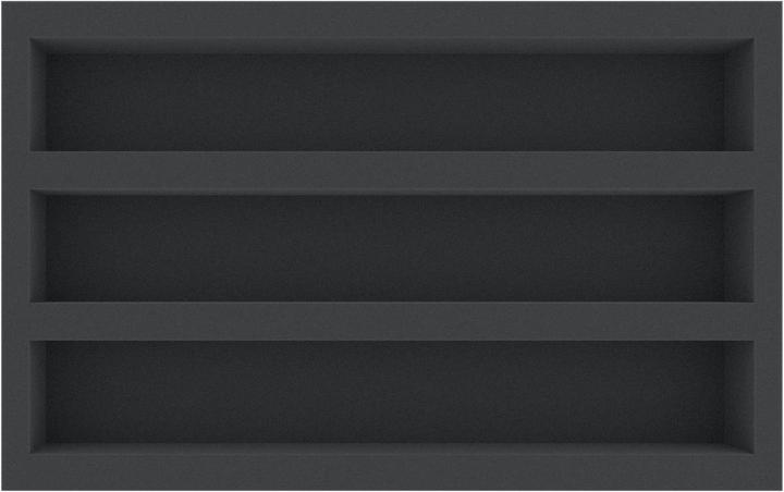 Image du produit Feldherr DS065A004 - Foam insert S gauge - horizontal - 3 bars for model railway locomotives (Mousse)