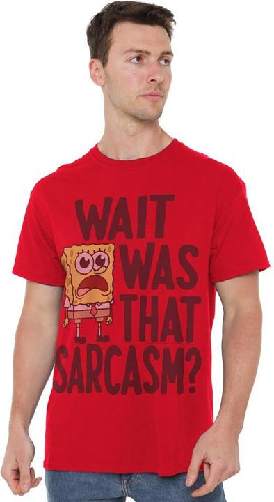 Image du produit Spongebob Squarepants - T-shirt SARCASM - Homme (XL)