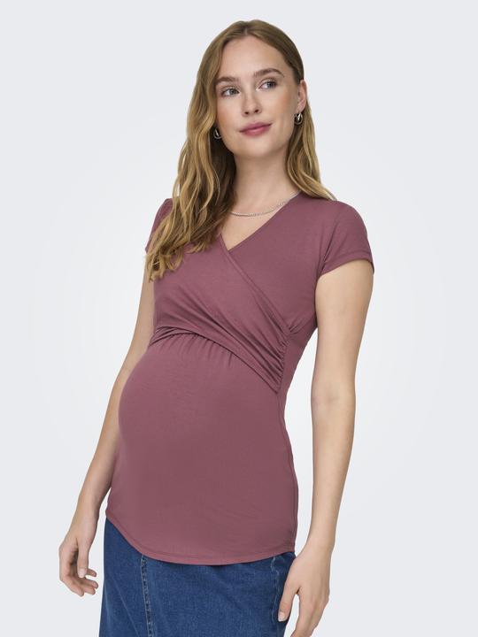 Actual product image Only Maternity Mum wrap effect top