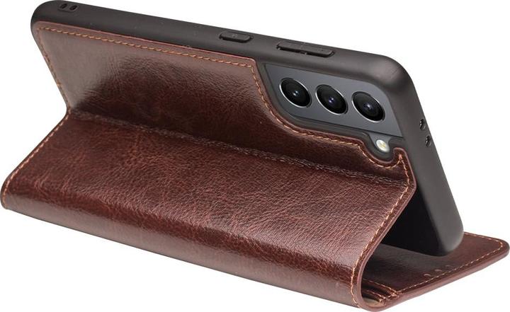 Image du produit QiAlino Fourre Flip cuir véritable (Samsung Galaxy S21+ 5G)