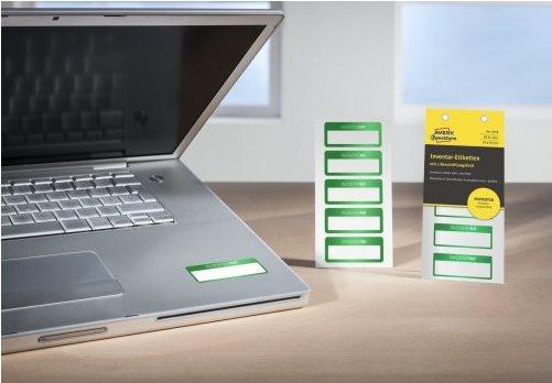 Actual product image Avery Inventory labels PES film