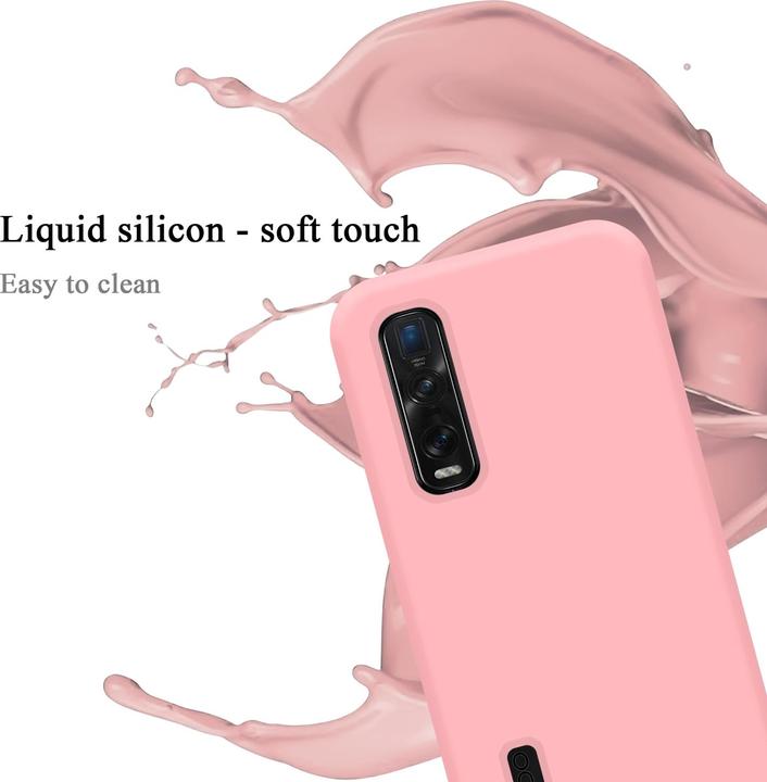 Produktbild Cadorabo TPU Liquid Silicone Case Hülle für Oppo FIND X2 PRO (Oppo Find X2 Pro)