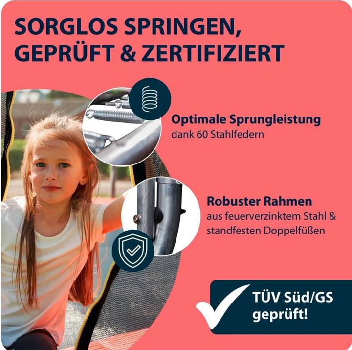 Immagine prodotto Hudora Trampolino Fantastico 300V (300 cm)
