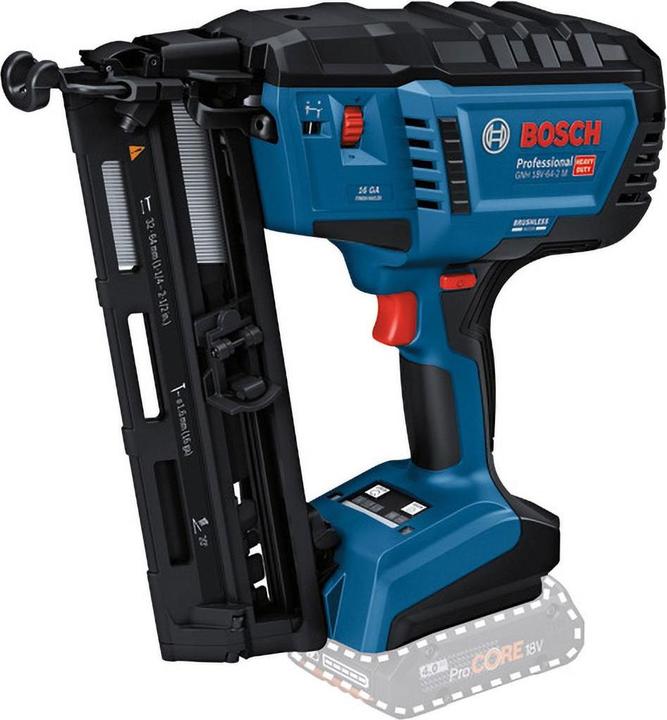 Actual product image Bosch Professional BOSC cordless wood nailer