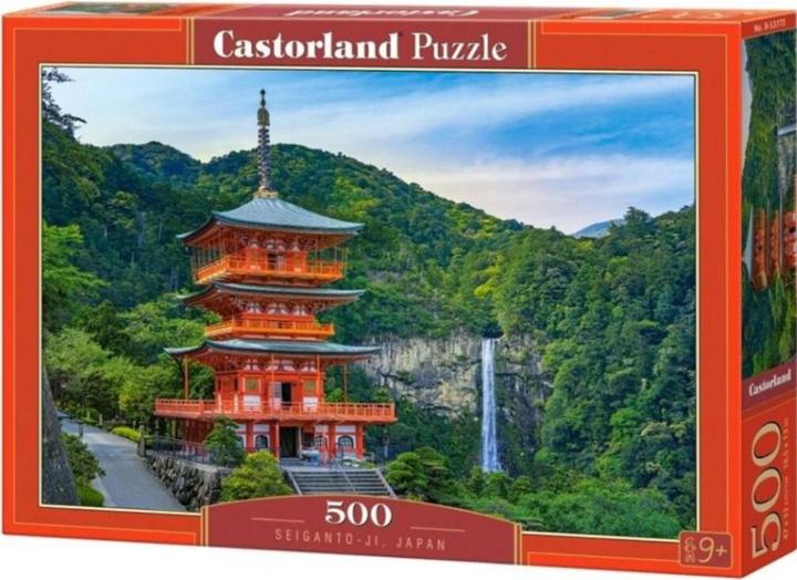 Actual product image Castorland Seiganto-ji, Japan Puzzle 500 pieces (500 pieces)