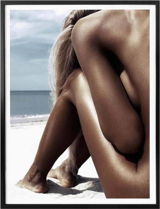 Actual product image Trenddeko Naked on the beach (60 x 80 cm)