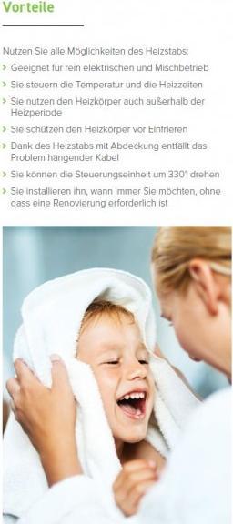 Image du produit Mert - Digitaler Regler KMX1 Inklusive Heizpatrone 1000W, Chrom, mit Spiralkabel und Stecker