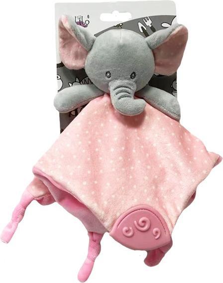 Immagine prodotto Tullo Miluś l'elefante rosa, peluche 25x25 cm (25 cm)