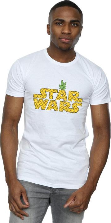 Actual product image Star Wars Mens Pineapple Logo T-Shirt (M)