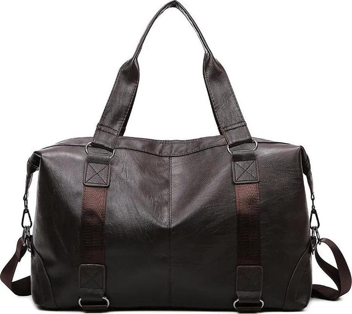 Actual product image Only-Bags.Store Business PU travelling handbag, soft leather structure, shoulder bag, sports training, large
