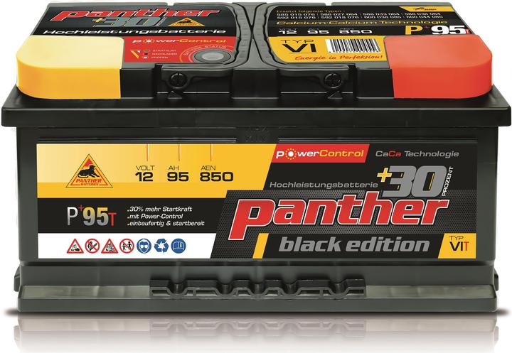Produktbild Panther Black Edition (12 V, 95 Ah, 850 A)