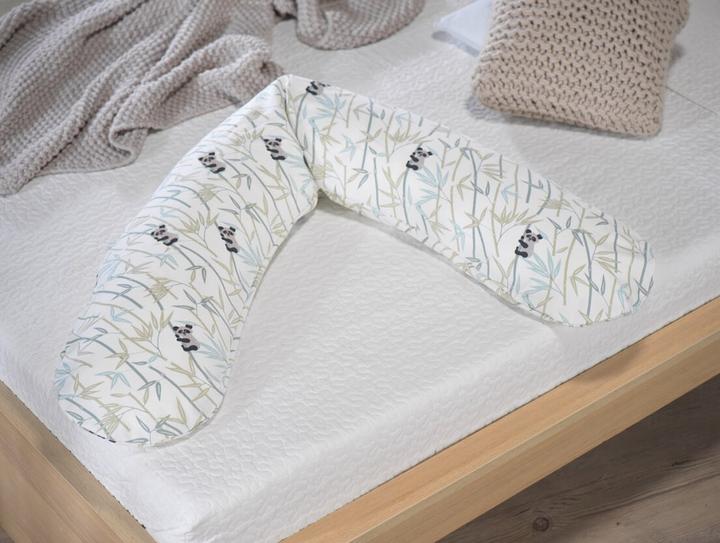Actual product image Theraline Nursing Pillow "The Original" with Spelt Filling incl. Cover 190 cm (38 cm)