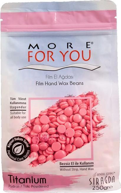 More For You Samenmaske Wachs 250gr (Titanium) (1 x)