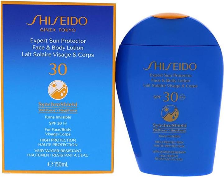 Actual product image Shiseido Expert Sun (Suntan cream, SPF 50+, 150 ml, 201 g)