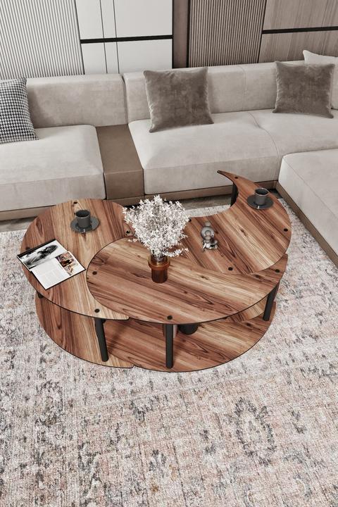 Immagine prodotto Hanah Home Tavolino Yin Yang 3 Set