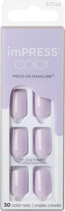 Produktbild KISS My Face - imPRESS Color Picture Purplect Nails - Self-adhesive nails ( 30 pcs ) - (Kunstnägel)