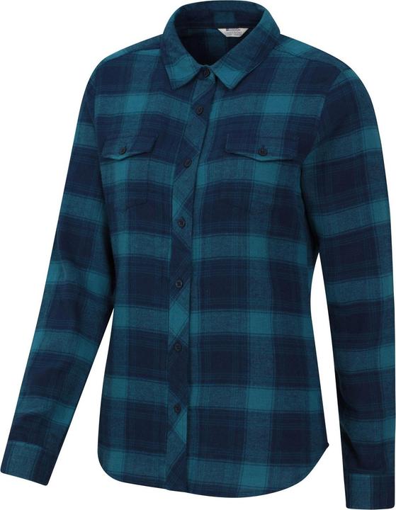 Actual product image Mountain Warehouse Womens/Ladies Willow Flannel Shirt (36 D)