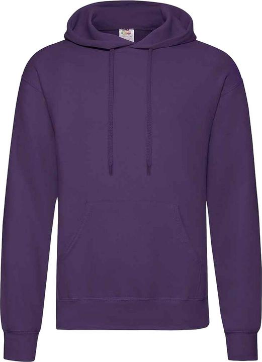 Actual product image Fruit of the Loom Unisex Adults Classic Hooded Sweatshirt (XXL)