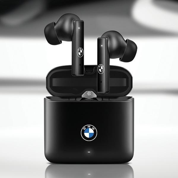 Image du produit BMW słuchawki Bluetooth BMWSES20AMK TWS + stacja dokująca czarny/black Signature (Filaire)