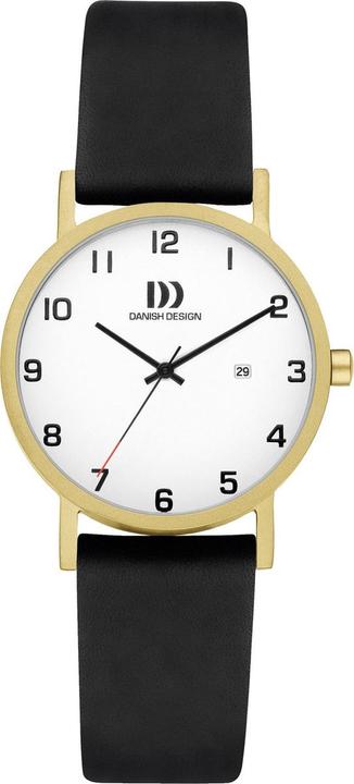 Produktbild Danish Design Dänisches Design Rhein Nmbrs Satin Gold Datum klein IV81Q199
