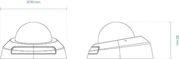 Actual product image Vivotek FD9166-HN(2.8MM) (1920 x 1080 Pixels)