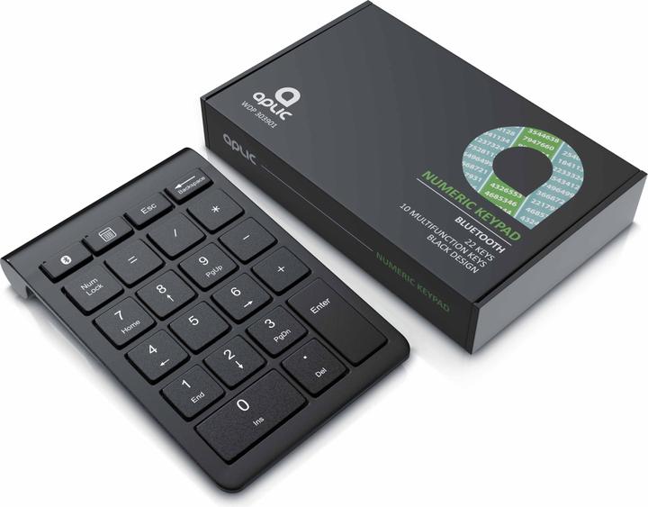 Image du produit Aplic Bluetooth Numpad (Pavé numérique, Sans fil)