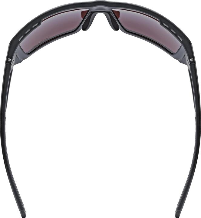 Actual product image Uvex Sports mtn venture CV (black matt (silver), colourvision serious silver)