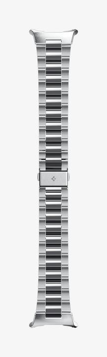 Actual product image Spigen Modern Fit Band Sam Galaxy Watch Ultra 47mm srebrny/silver AMP08823 (Stainless steel)