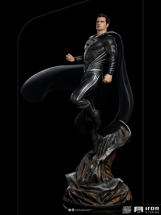 Produktbild Iron Studios JUSTICE LEAGUE -Superman Black Suit -Statuette Legacy Replica 1/4 69cm