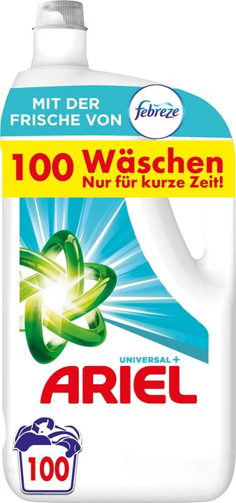 Immagine prodotto Ariel Universale+ (100 Cicli di lavaggio, Detergente liquido)