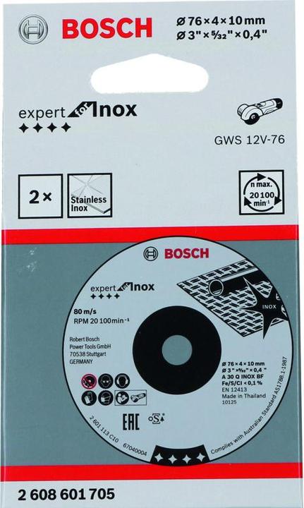 Actual product image Bosch Professional Cutting disc set