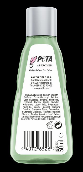 Immagine prodotto Guhl - HEAD SKIN SENSITIVE Shampoo delicato (50 ml, Shampoo liquido)