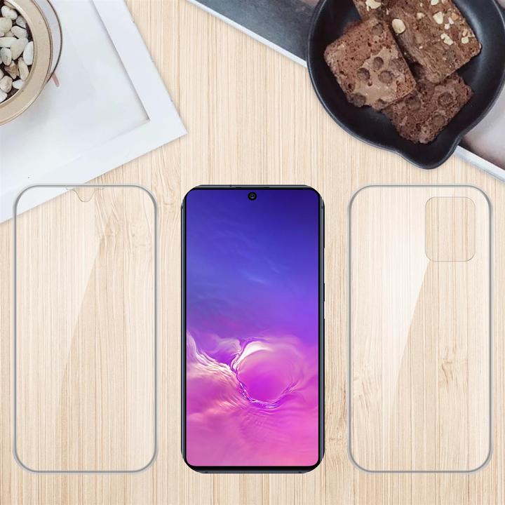 Actual product image Cadorabo TPU 360 Degree Case Cover (Samsung Galaxy A91, Samsung Galaxy S10 Lite)